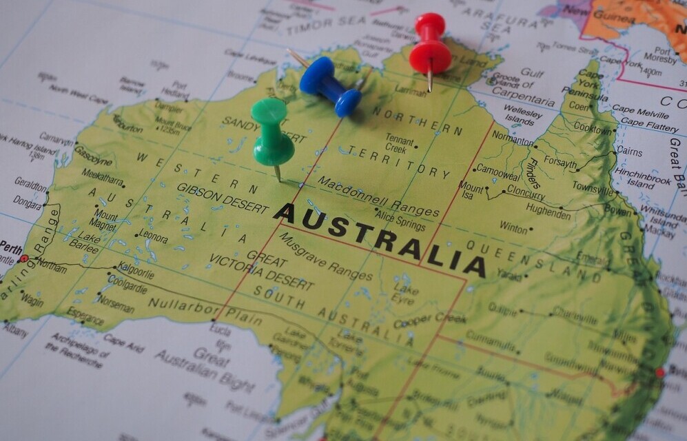 Australia map