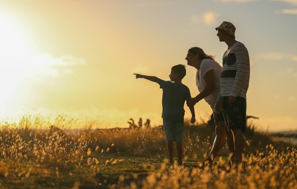 family traveling