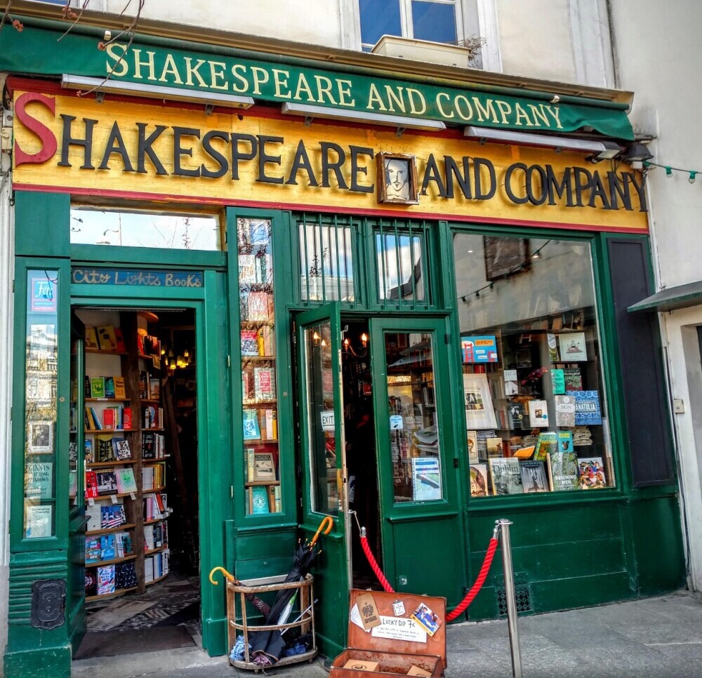 Shakespeare and Company Bookstore