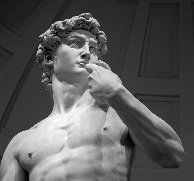 Michaelangelo's David