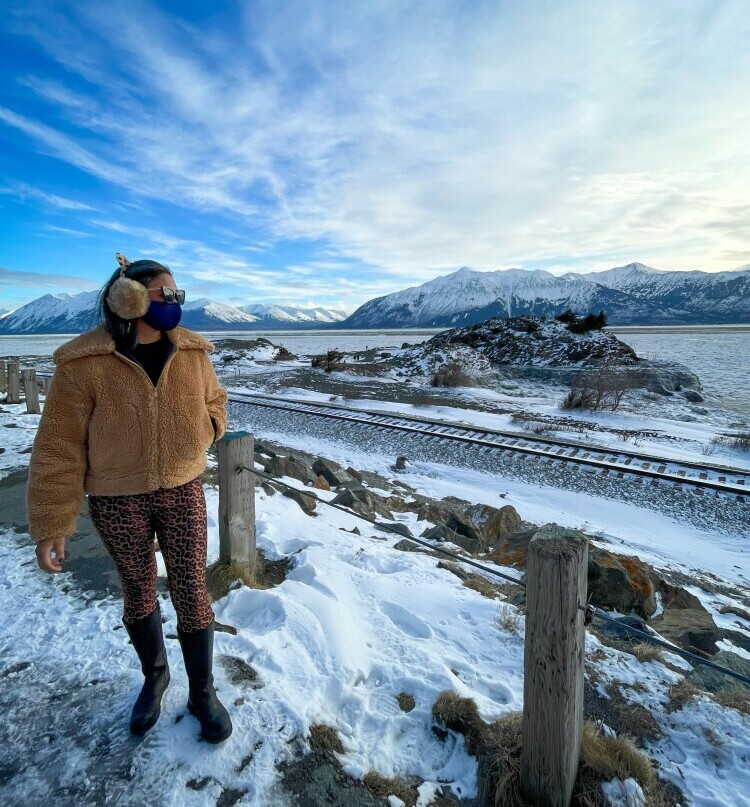 tourist in Alaska
