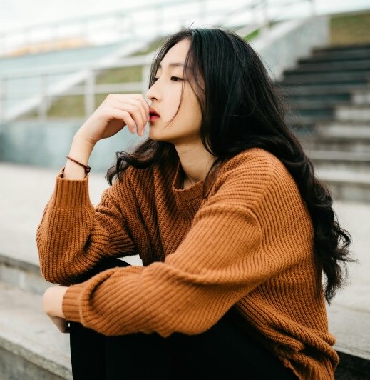 thinking person